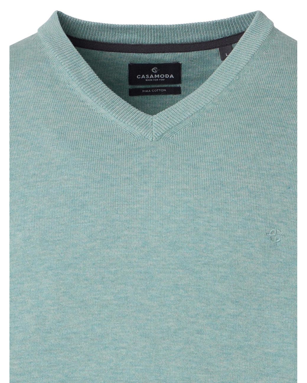 CASA MODA Pullover Basic in Green für Herren