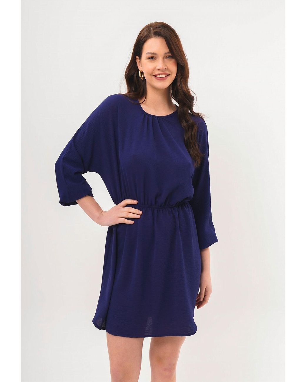 FRESHLIONS Blue Minikleid Beth