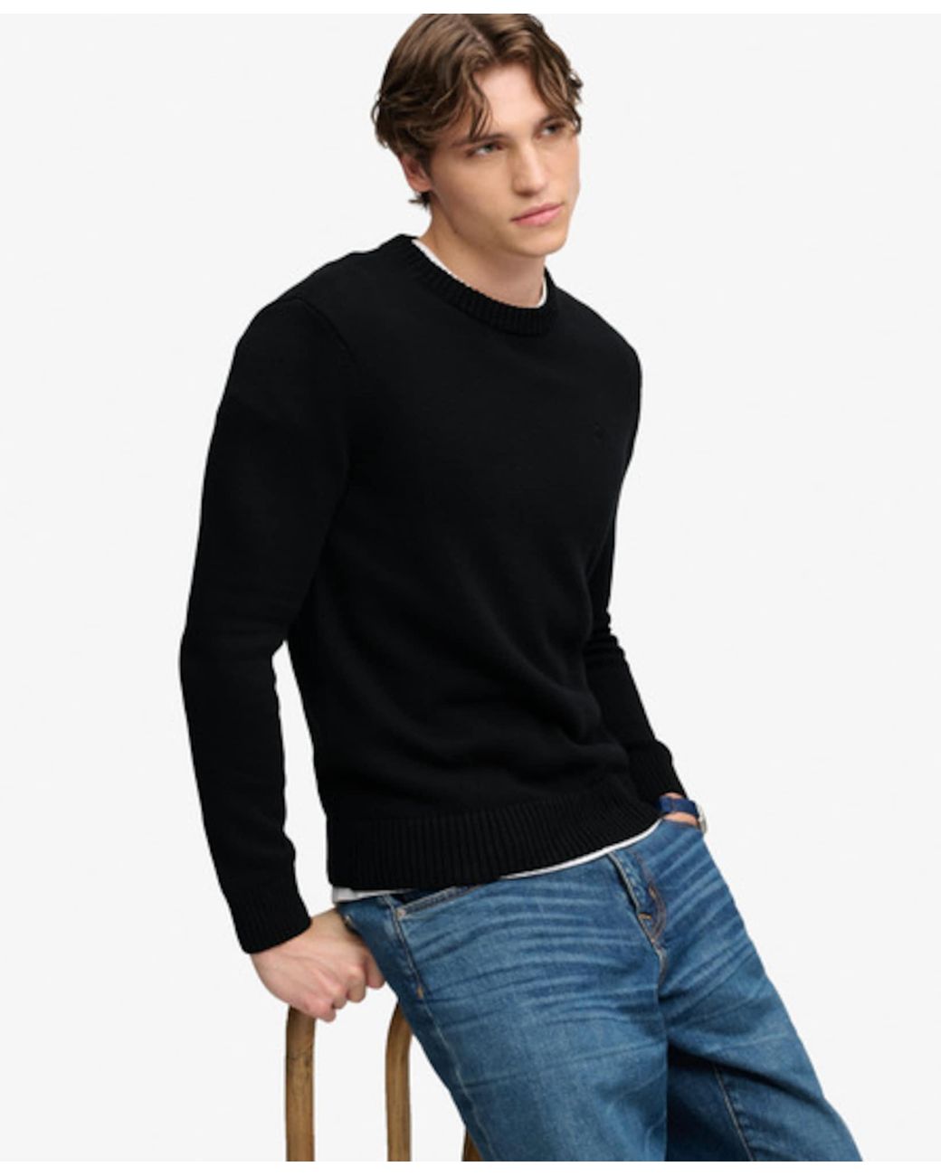 Superdry & Co Pullover in Black für Herren