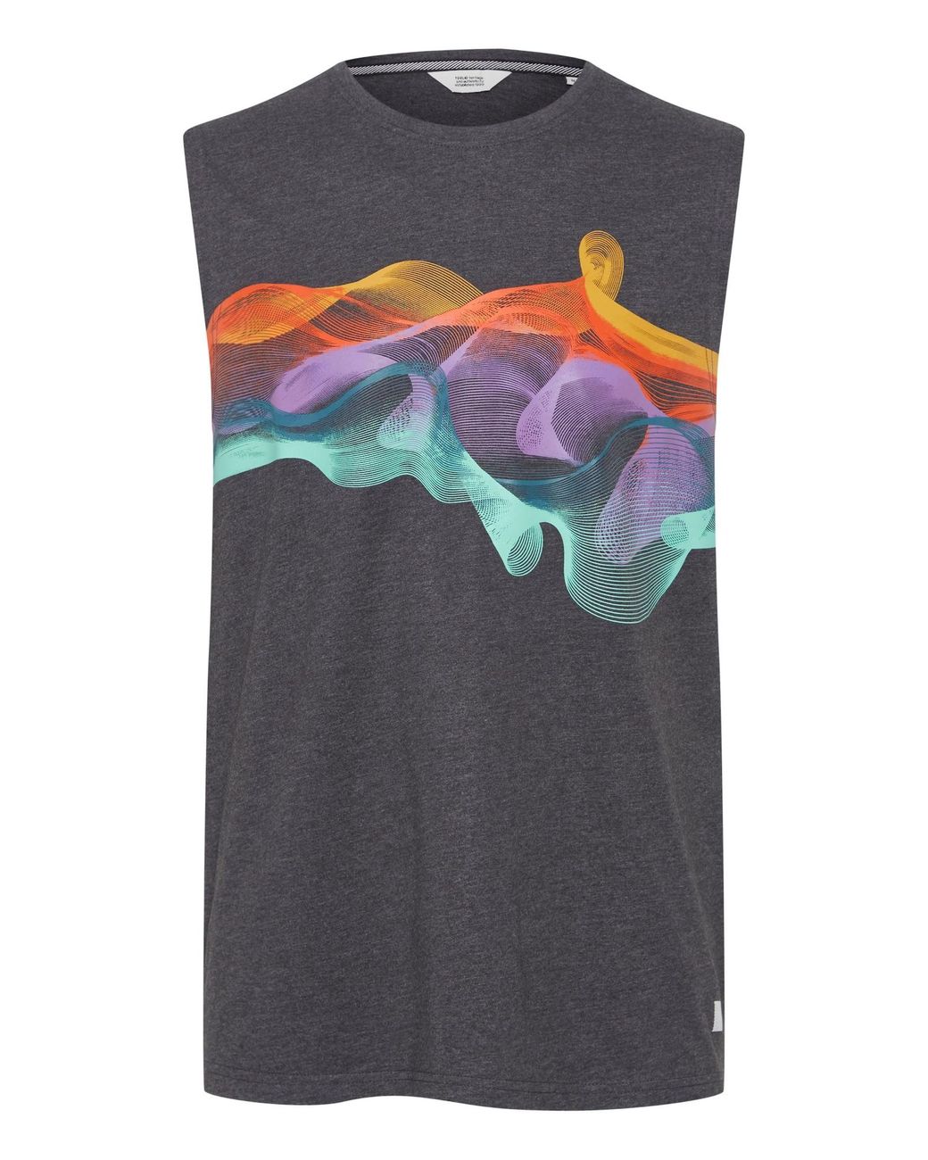 Solid Shirt in Gray für Herren