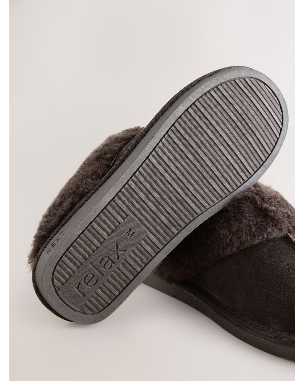 Next Brown Hausschuh