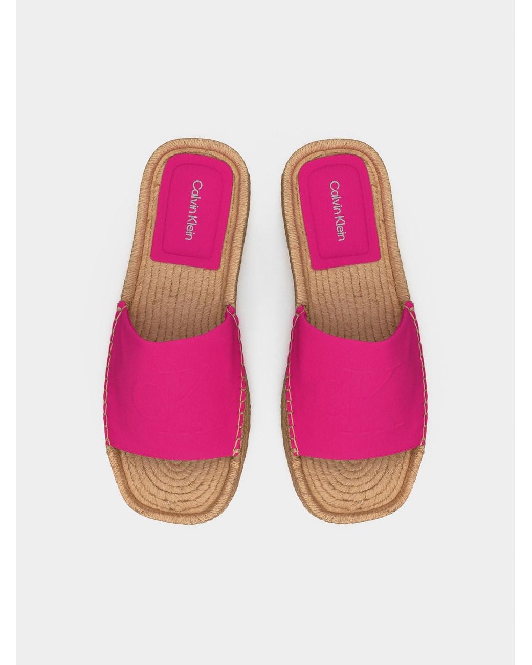 Calvin Klein Pink Pantolette Ebeth