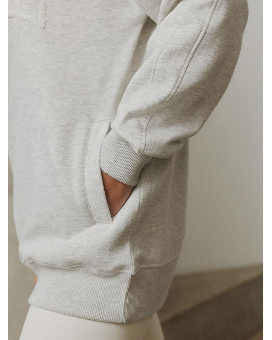 Self White Sweatshirt