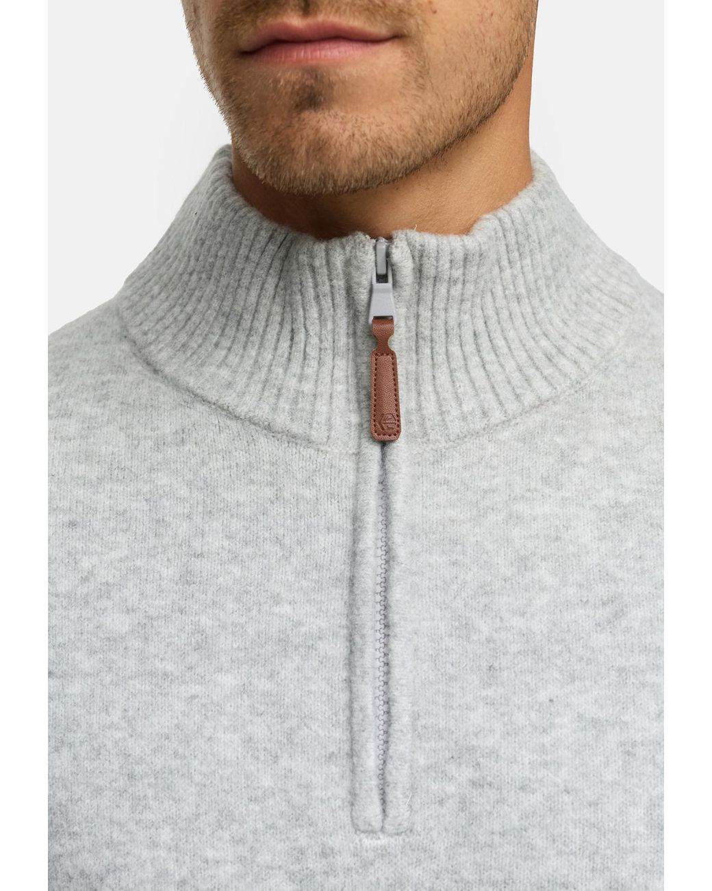 INDICODE Pullover Intrax in Gray für Herren