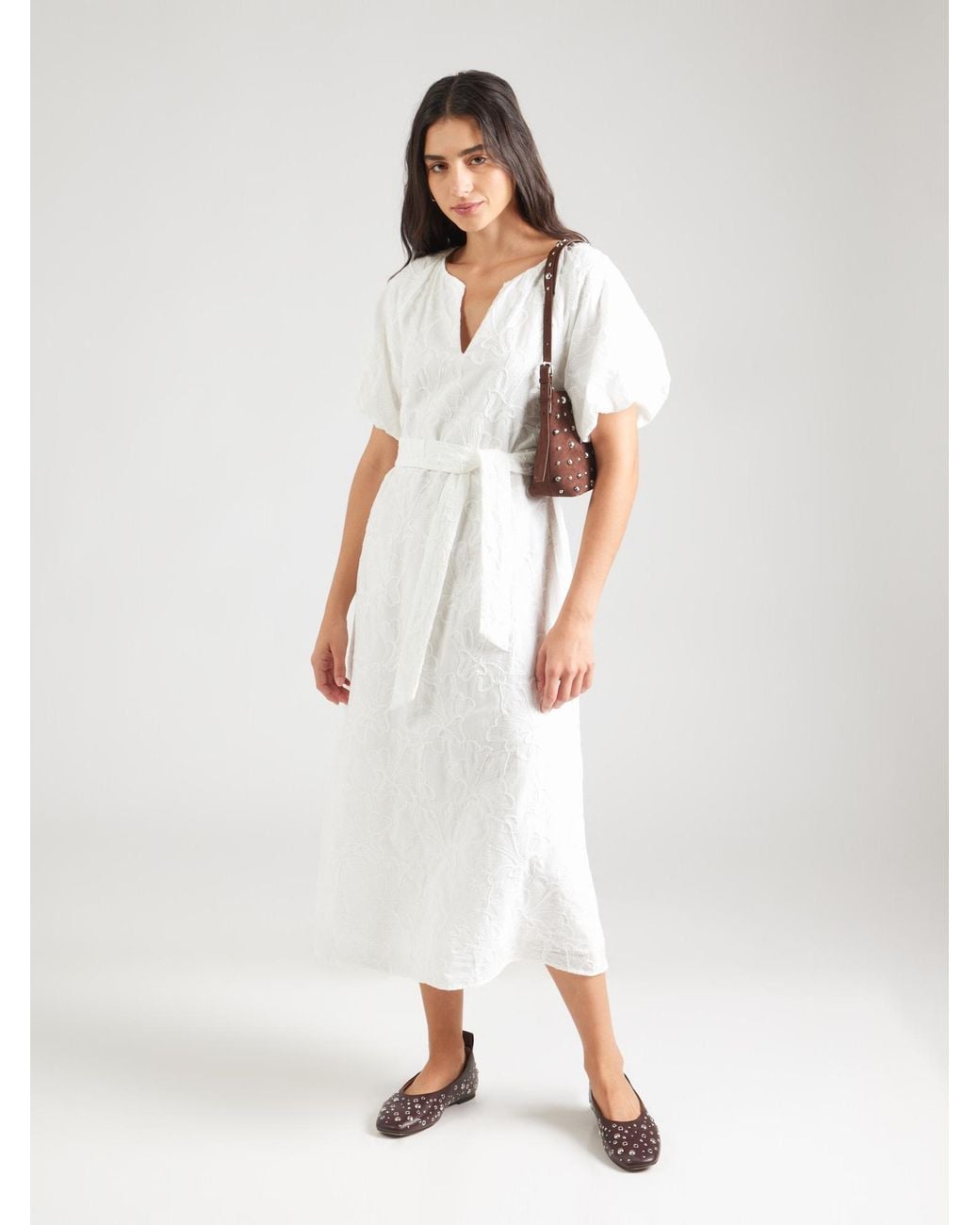 Comma, White Kleid