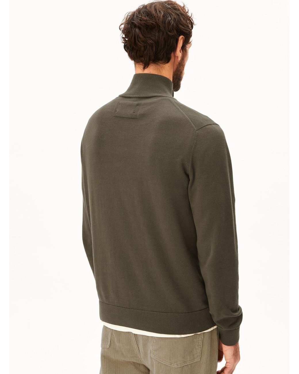 ARMEDANGELS Pullover Faabes (Gots) in Green für Herren