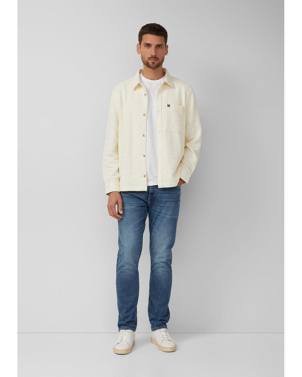 S.oliver Hemd in White für Herren