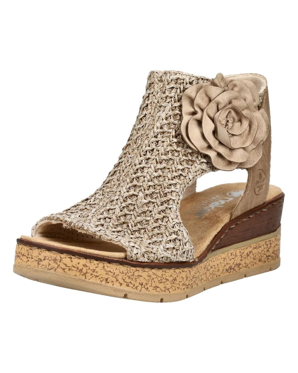 Rieker Natural Sandale