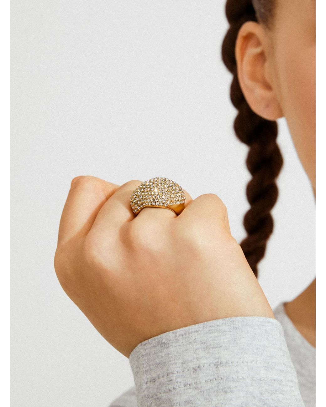 Pilgrim Metallic Ring Lael