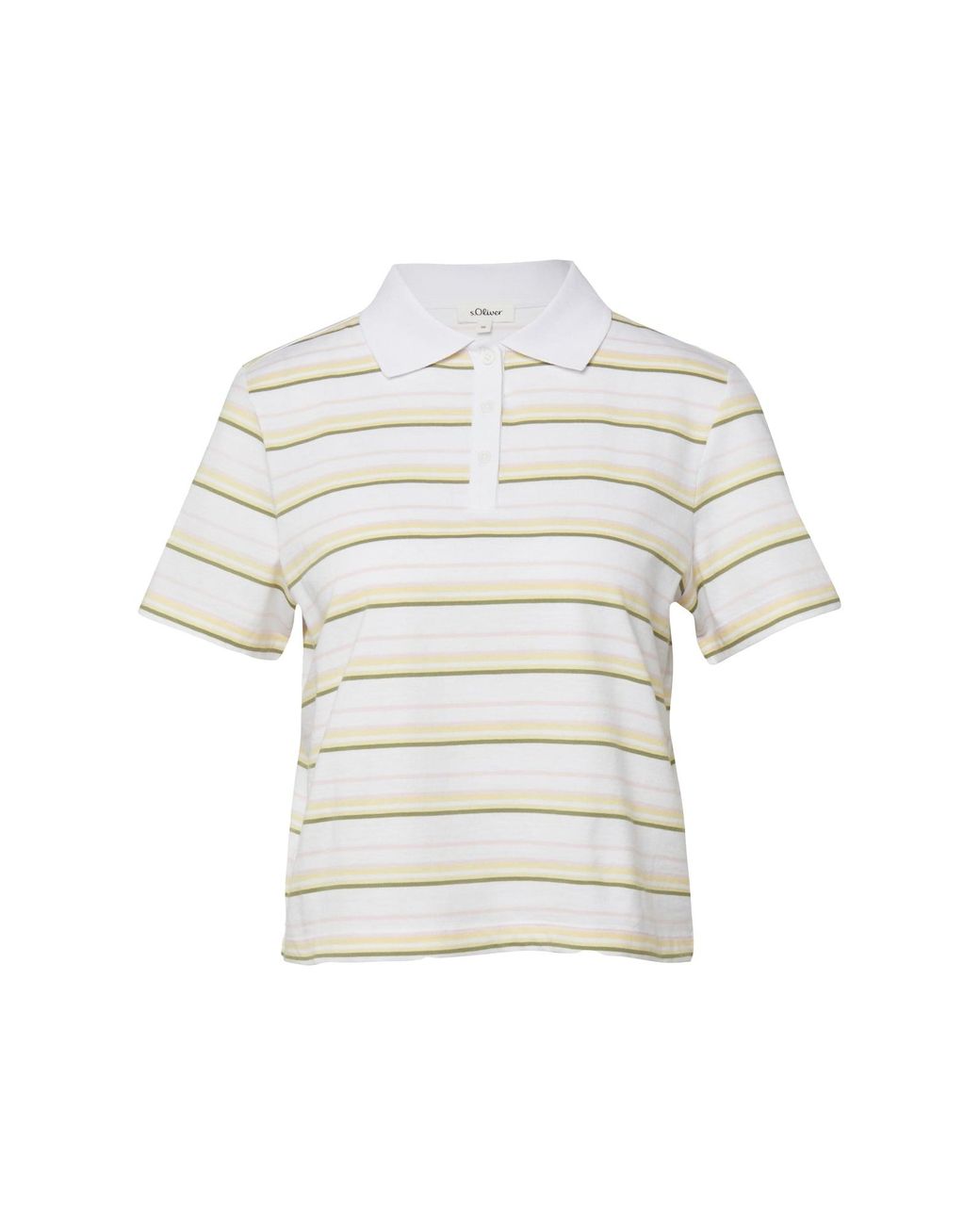 S.oliver White Oliver Poloshirt