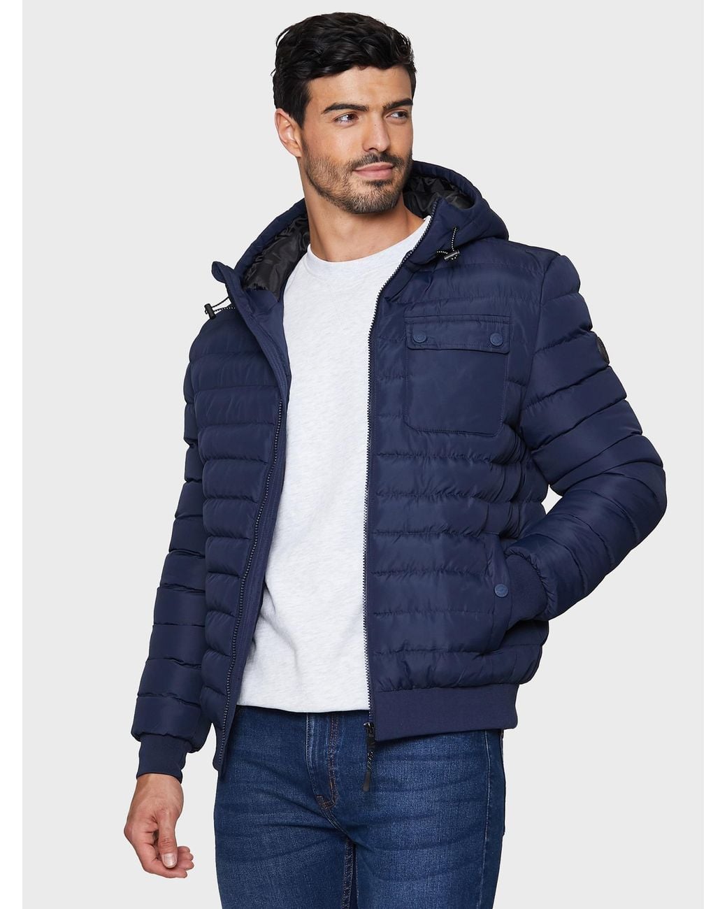Threadbare Jacke Bescot in Blue für Herren