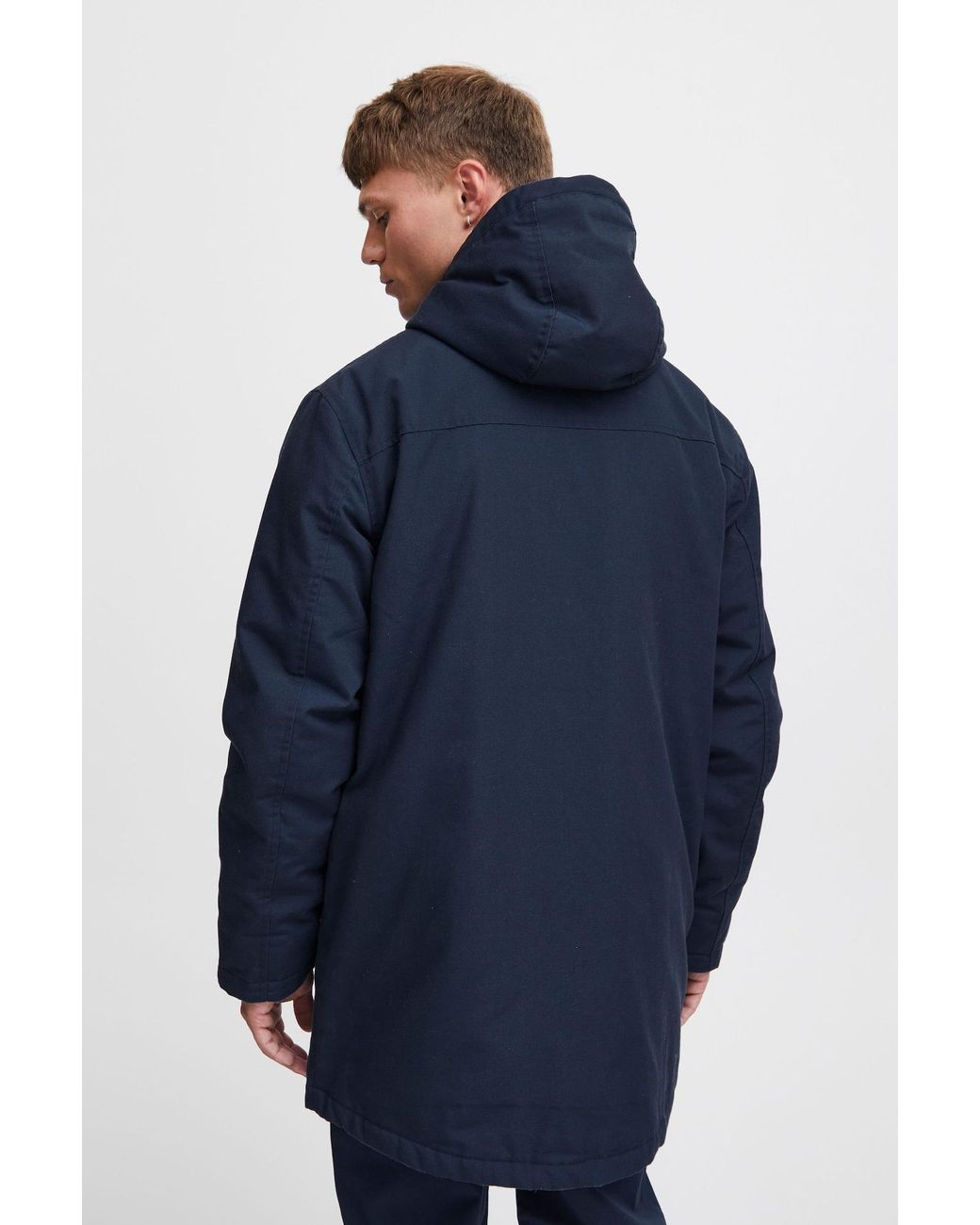 Solid Parka Elan Fall in Blue für Herren
