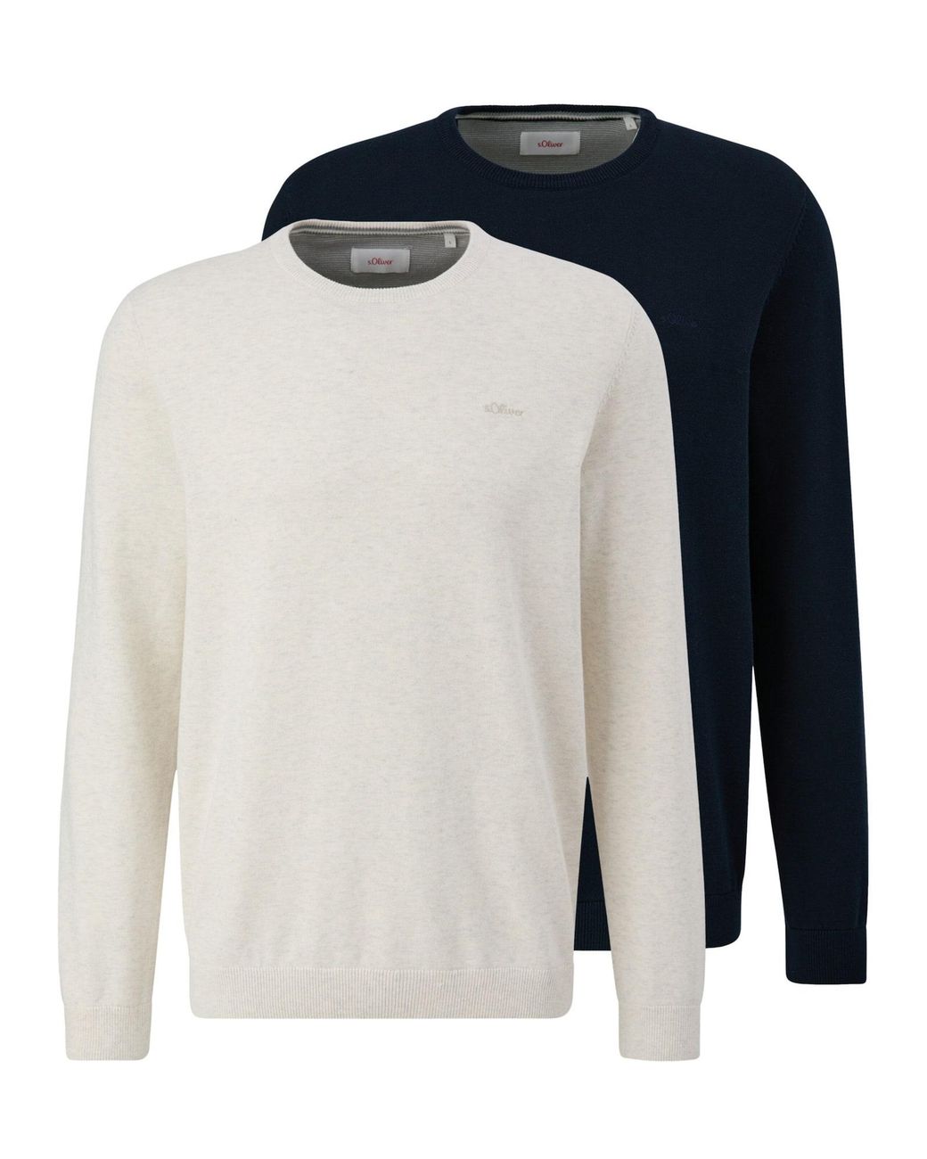 S.oliver Oliver Pullover Basic in Blue für Herren