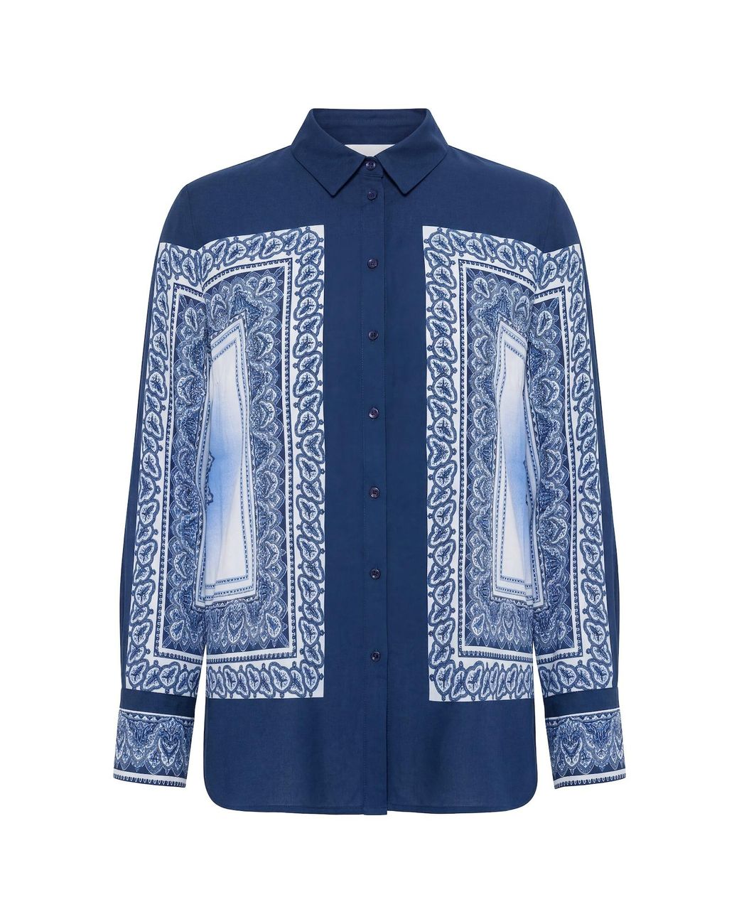 Studio Untold Blue Bluse