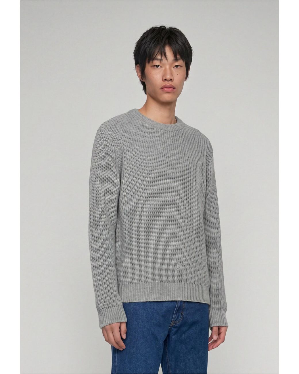Edwin Pullover Nix in Gray für Herren