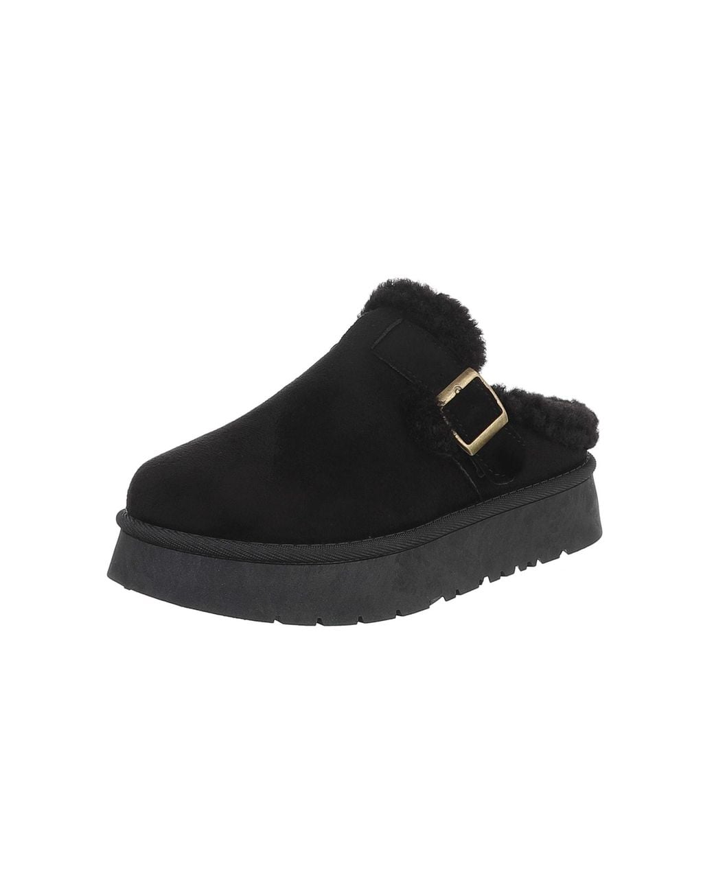 Ital-Design Black Pantolette
