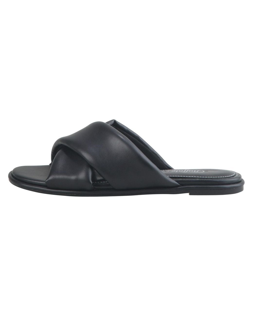 Buffalo Black Pantolette Rabea