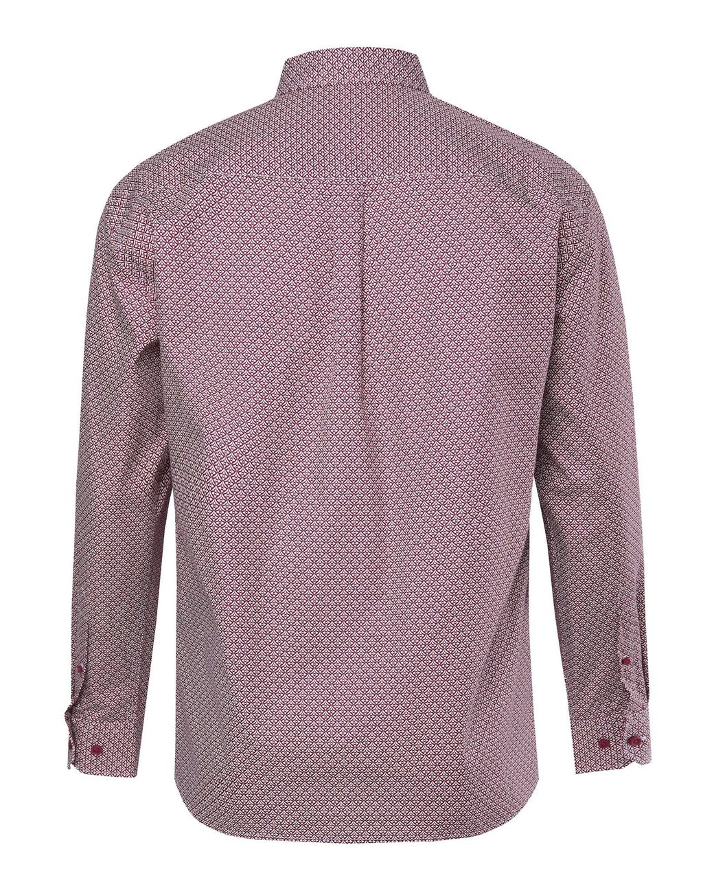 Men Plus Hemd in Purple für Herren