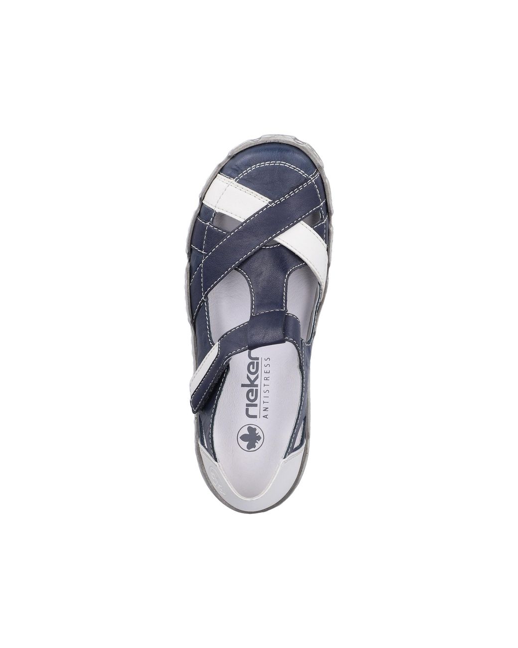 Rieker Blue Slipper L0378