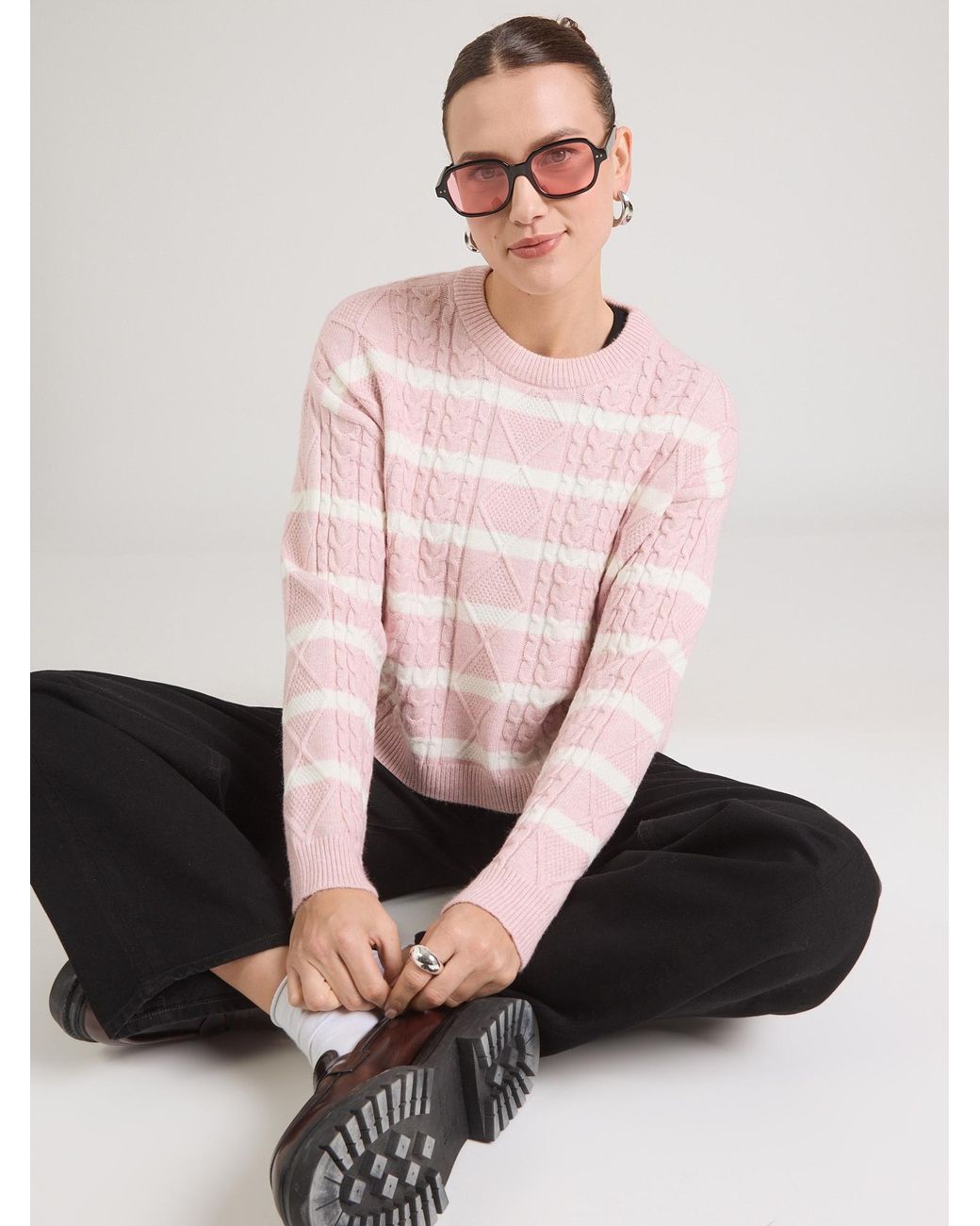 ONLY Pink Pullover Onlkatia