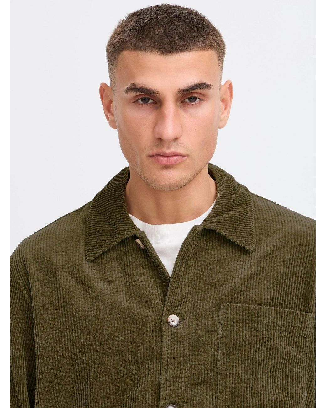 Solid Hemd Ingvi in Green für Herren