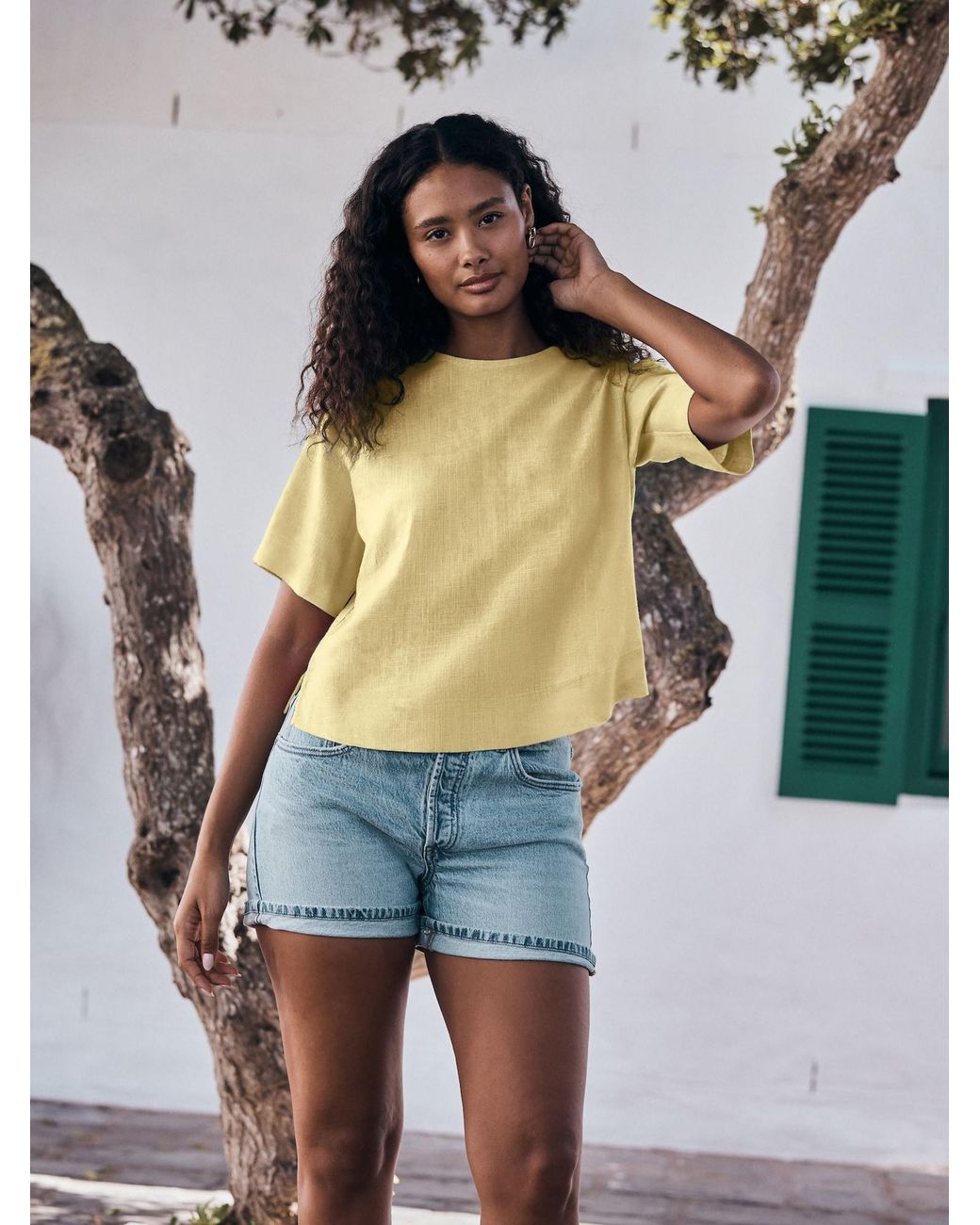 Next Yellow Bluse