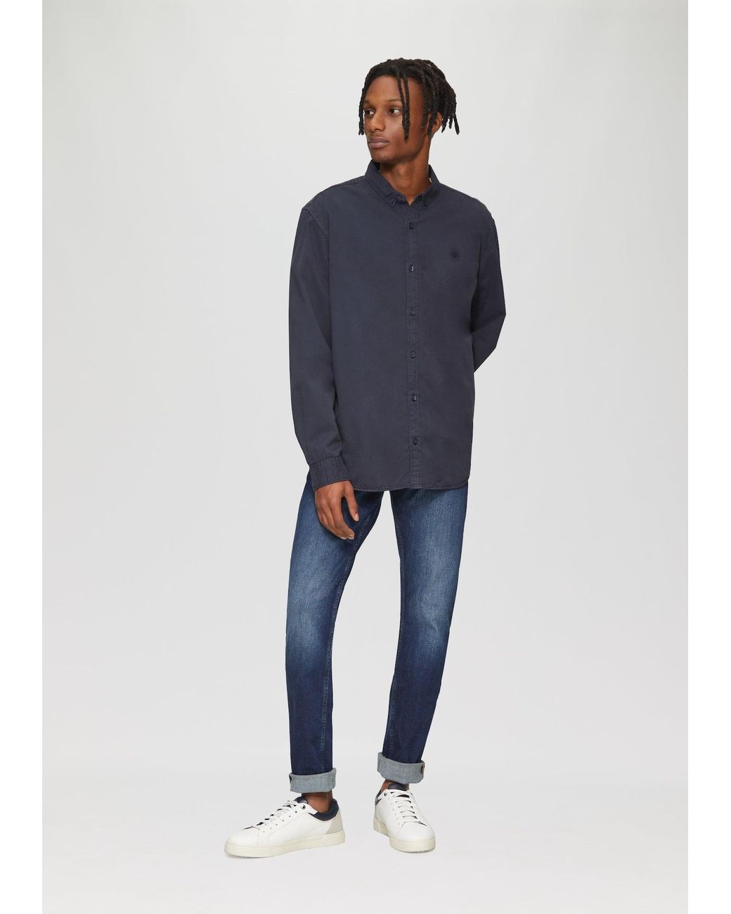QS Hemd in Blue für Herren