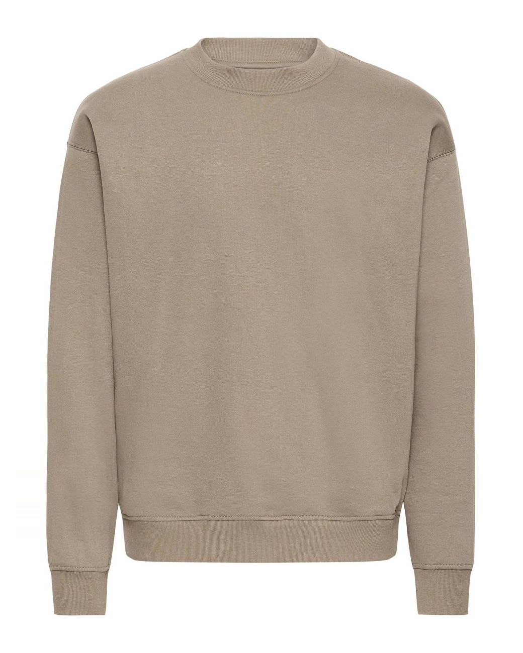 Solid Sweatshirt Lenz in Brown für Herren