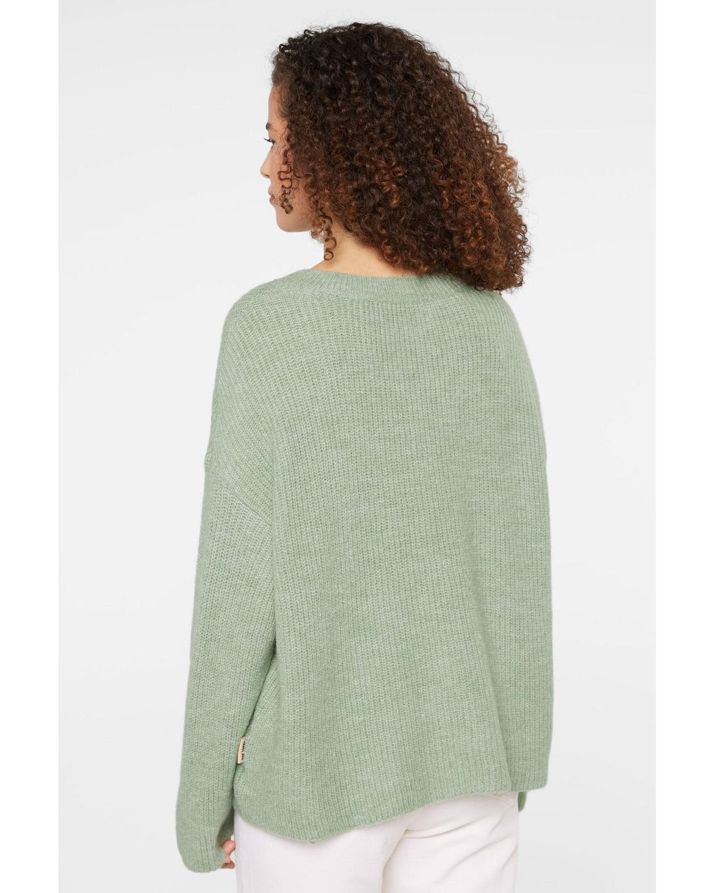 SENSES.THE LABEL Green Pullover