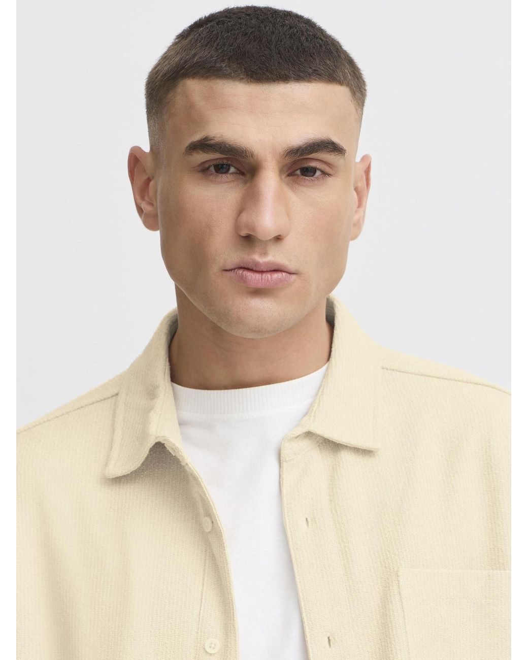 Solid Hemd Sdosvald in Natural für Herren