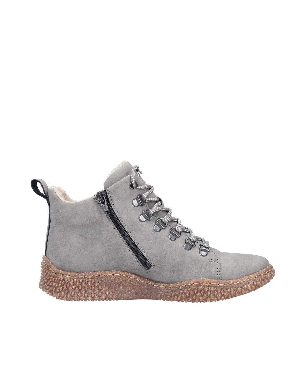 Rieker Gray Schnürstiefelette