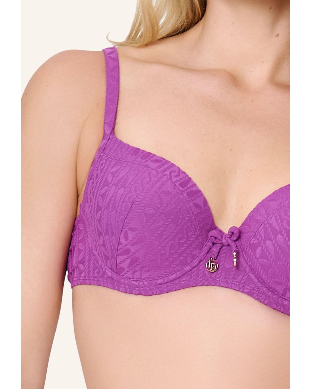 Lingadore Purple Bikinitop