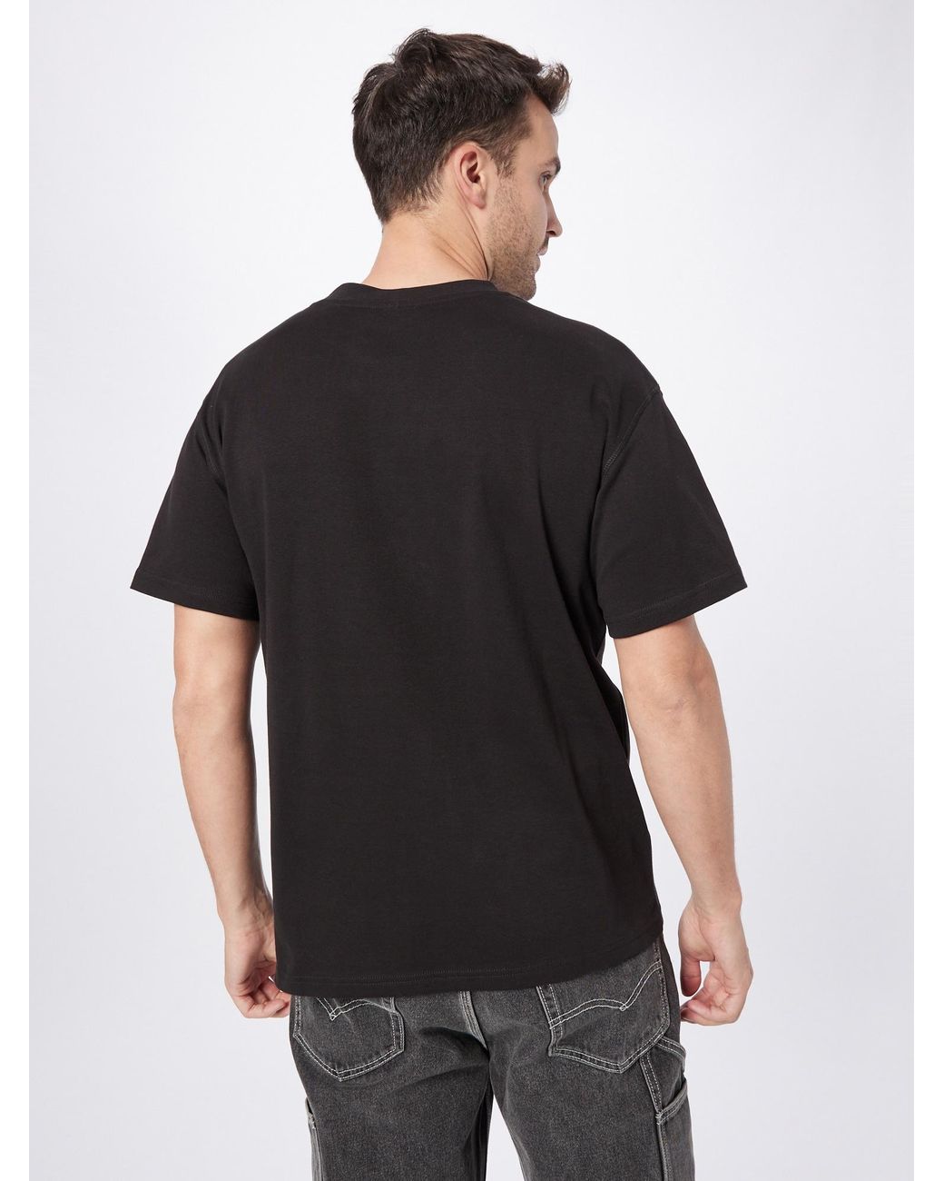 Solid T-Shirt Sddanton in Black für Herren