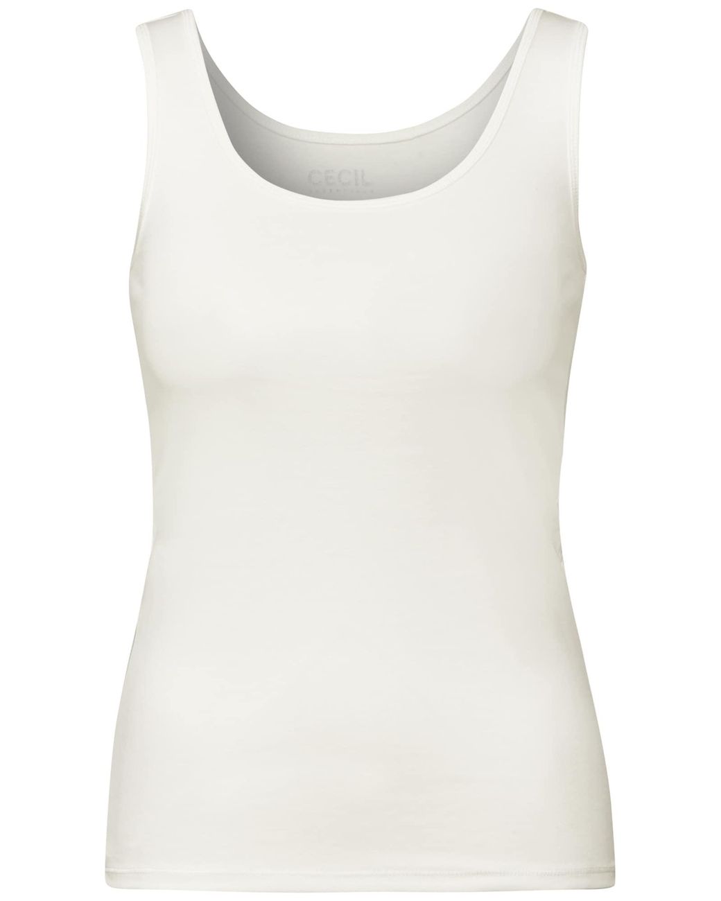 Cecil White Basic Top