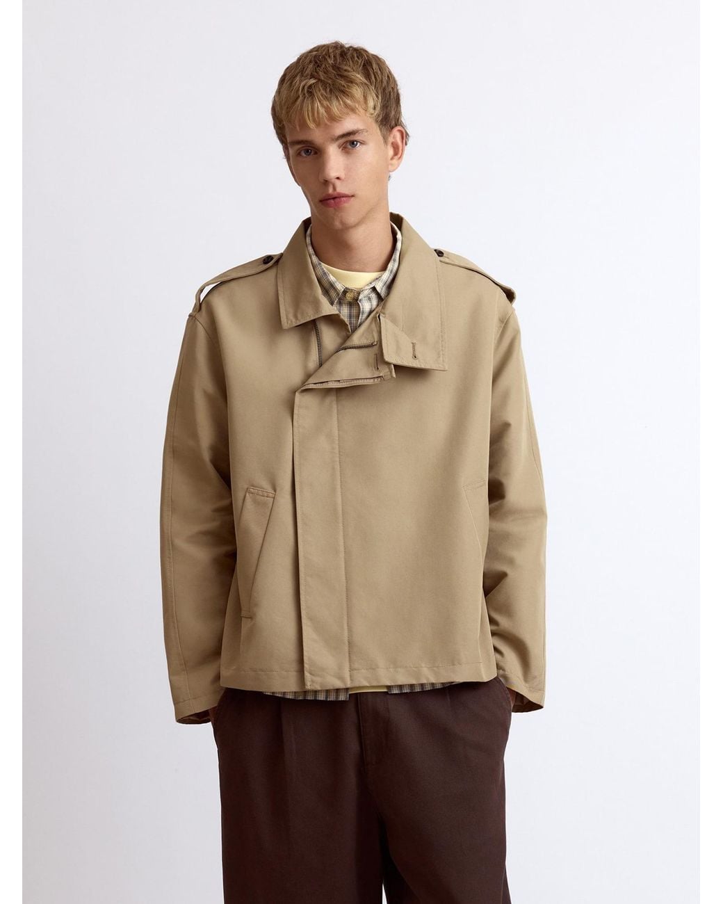Pull&Bear Jacke in Natural für Herren