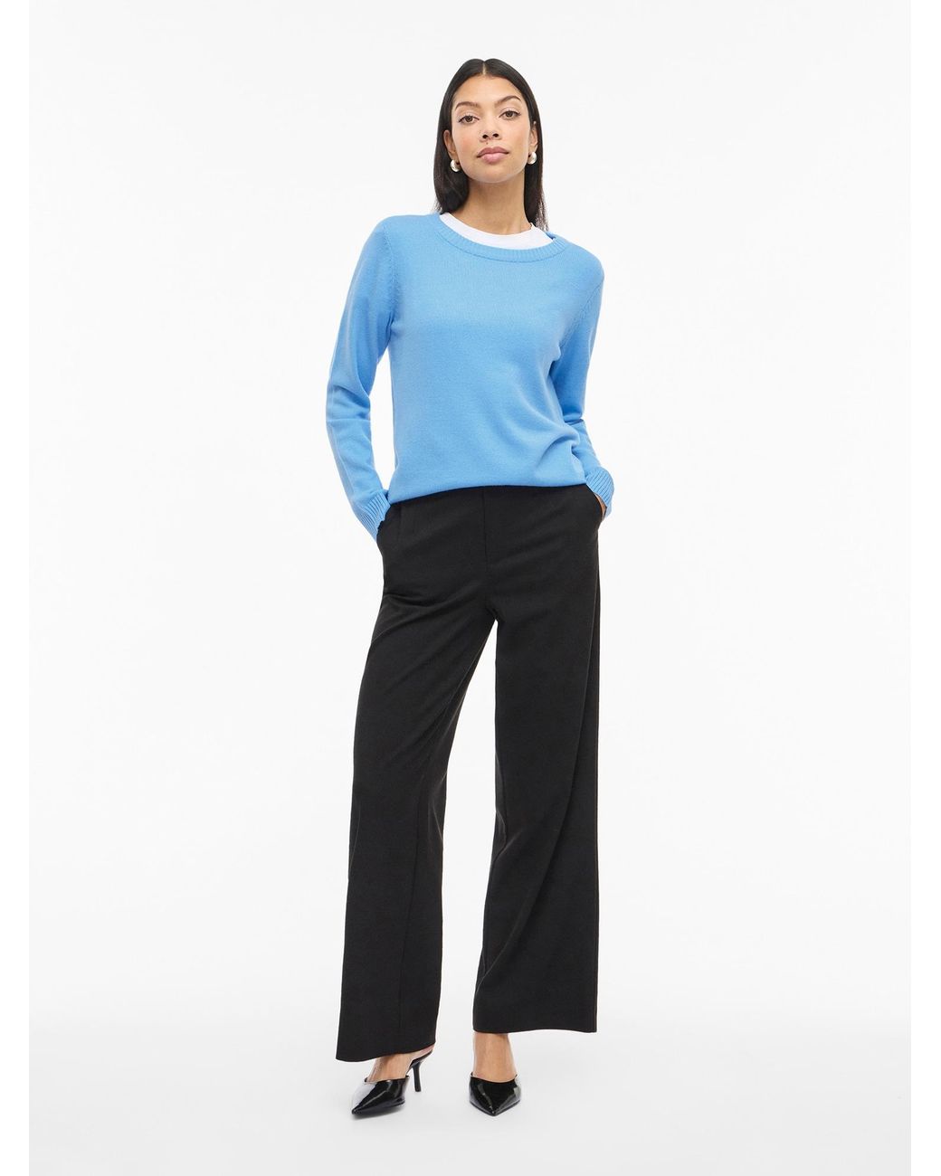 Vila Blue Pullover Viril