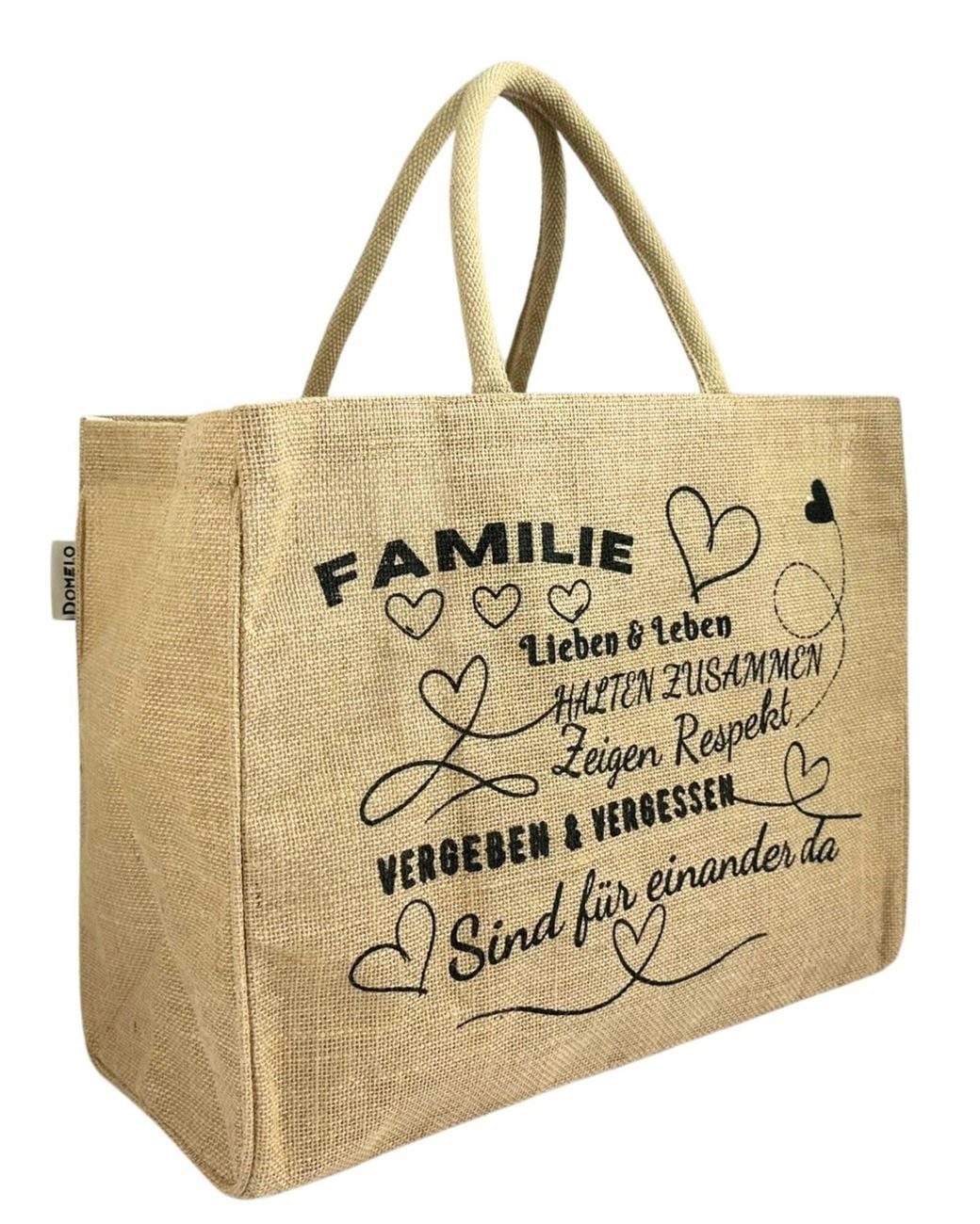 DOMELO Natural Strandtasche