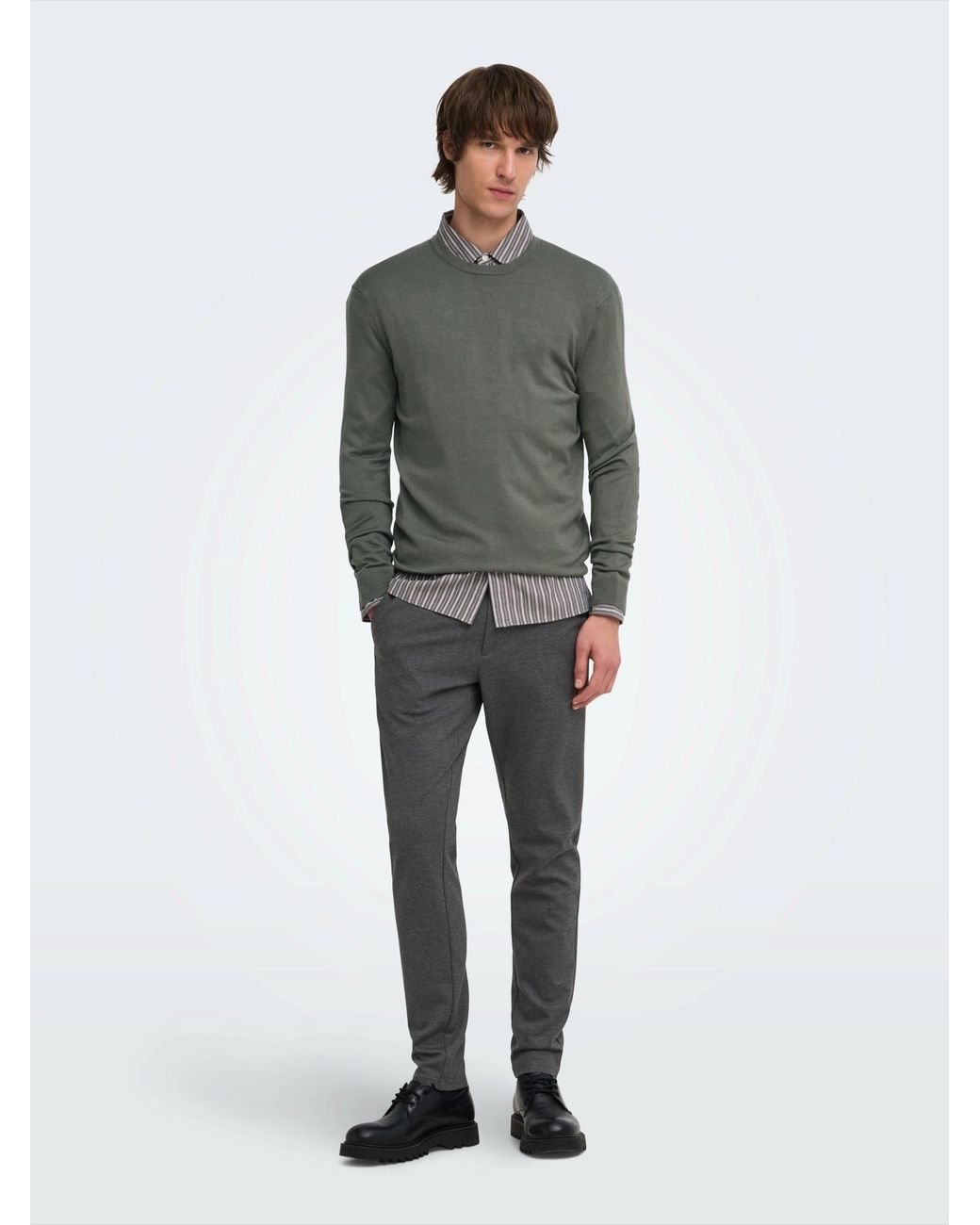 Only & Sons Pullover Onswyler in Green für Herren
