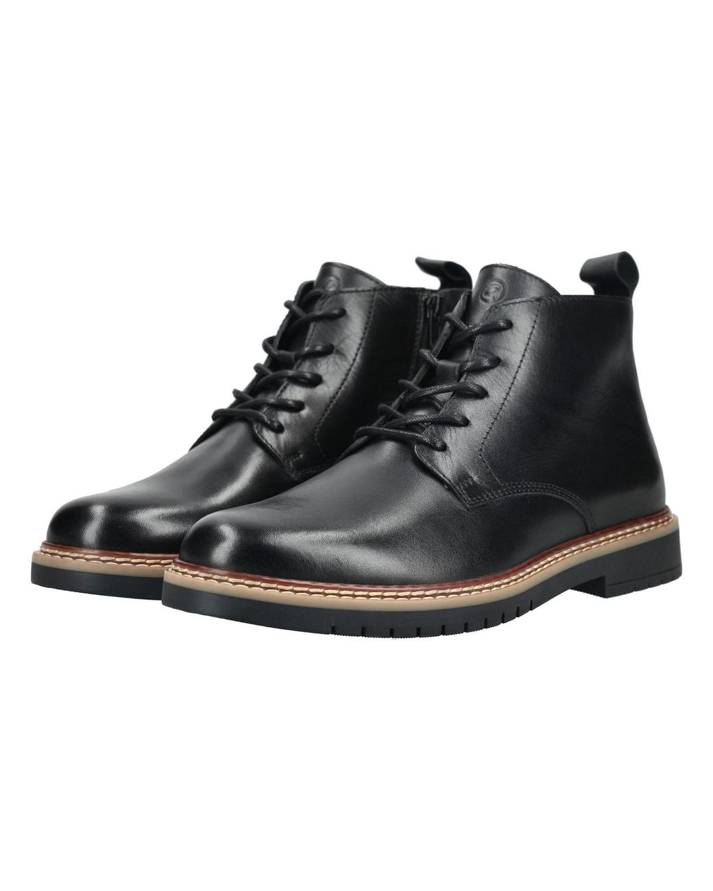 Ara Schnürstiefel in Black für Herren