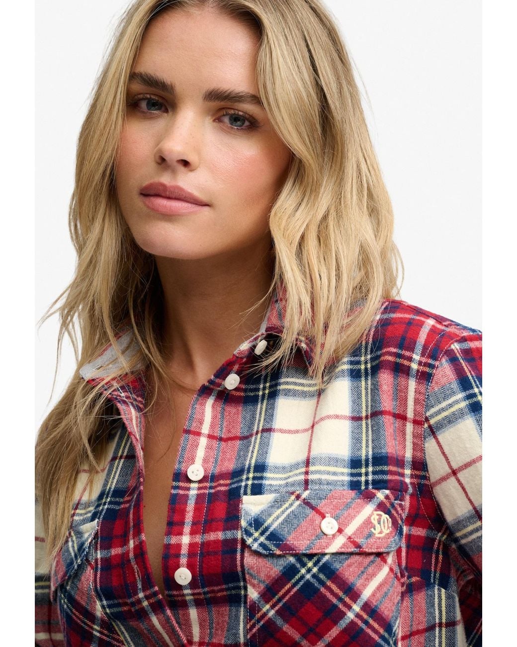 Superdry & Co Red Bluse