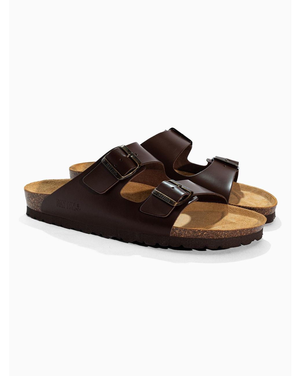 Bayton Pantolette in Brown für Herren