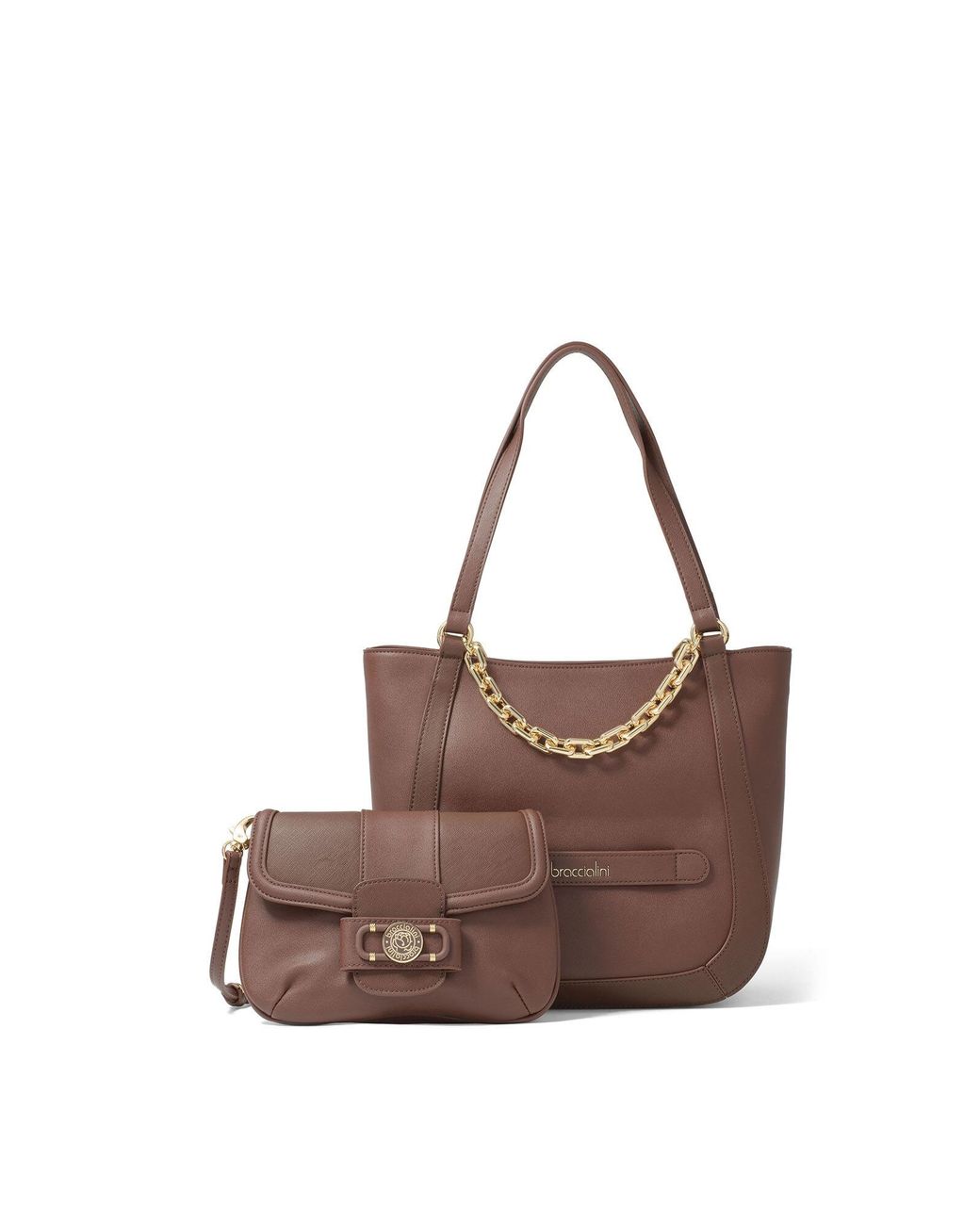 Braccialini Brown Schultertasche