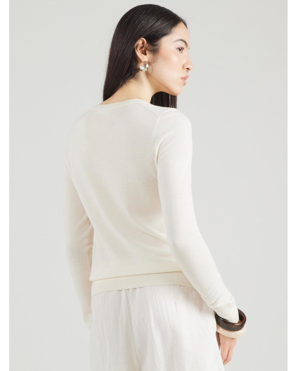 Seidensticker White Pullover August Drop 252
