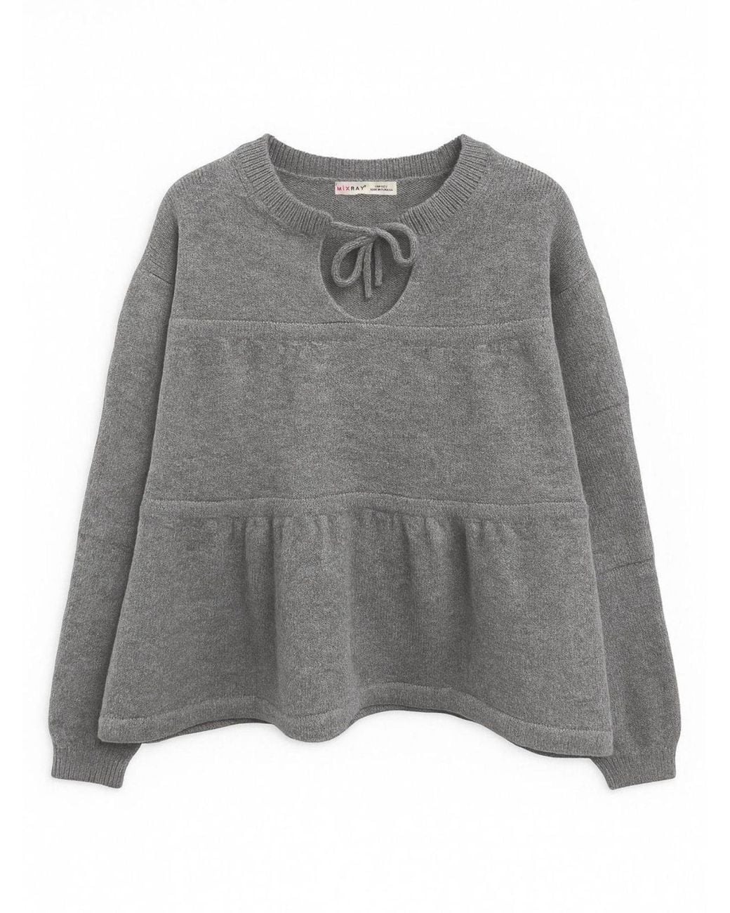 MixRay Gray Pullover Pullover