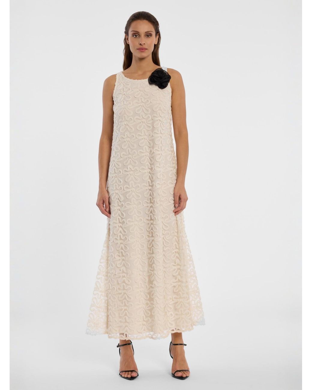 Ana Alcazar White Kleid Dalen