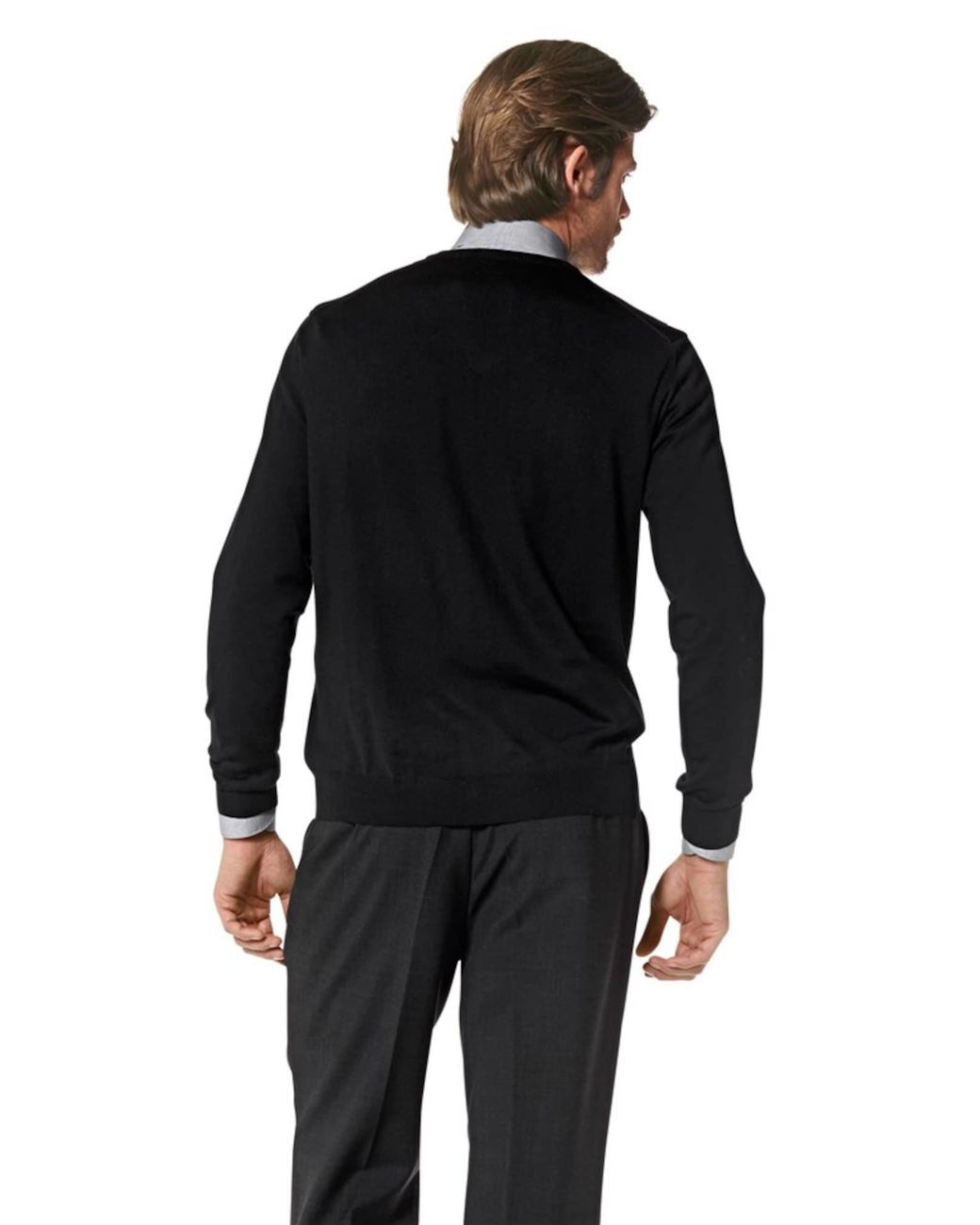 Olymp Pullover in Black für Herren