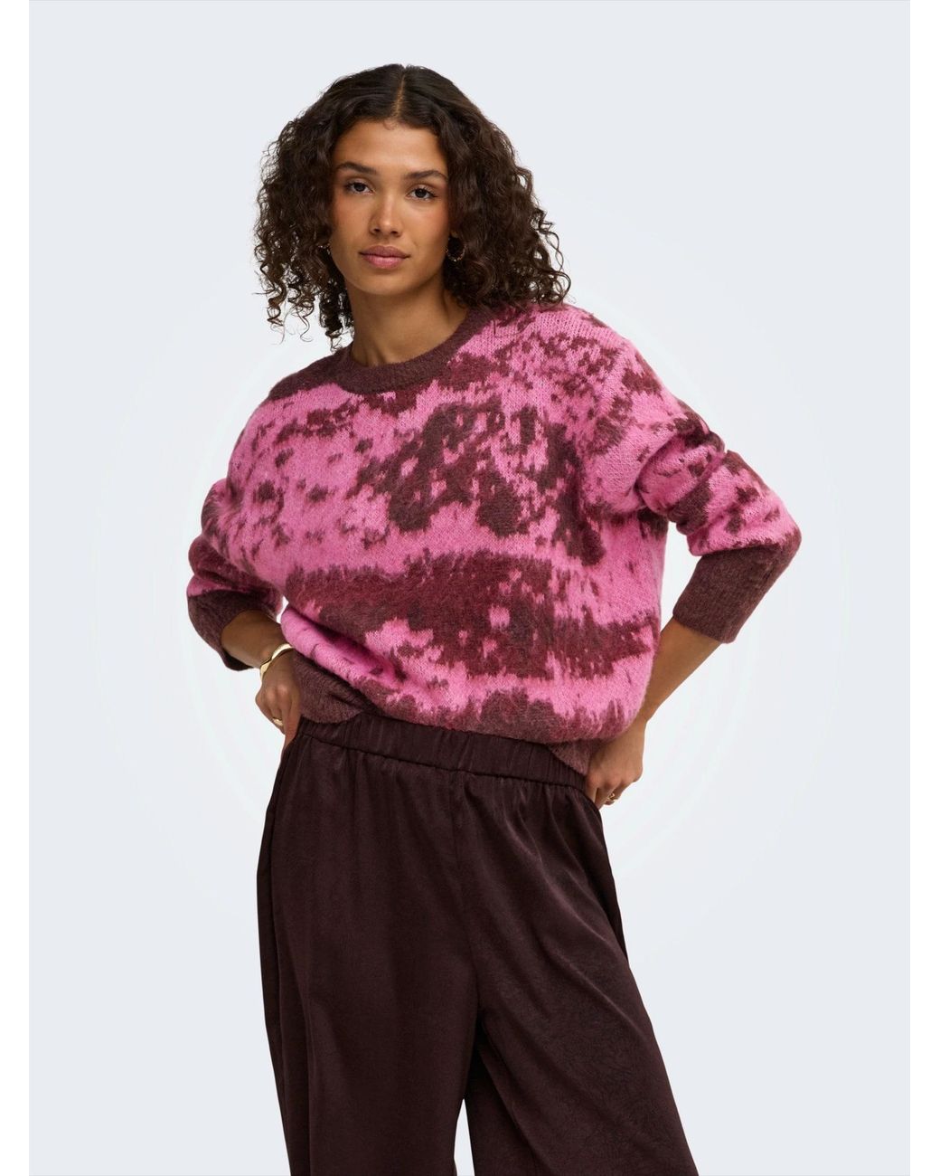 Jdy Red Pullover Leslie