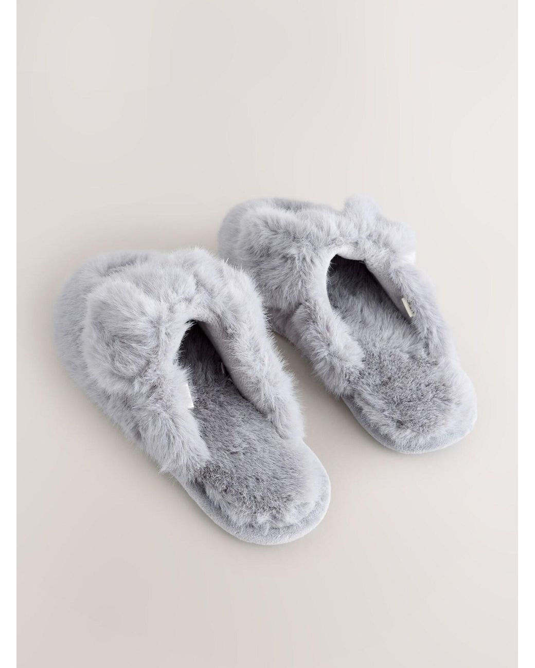Next White Hausschuh