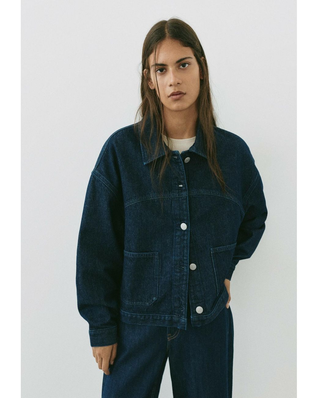 Pull&Bear Blue Jacke
