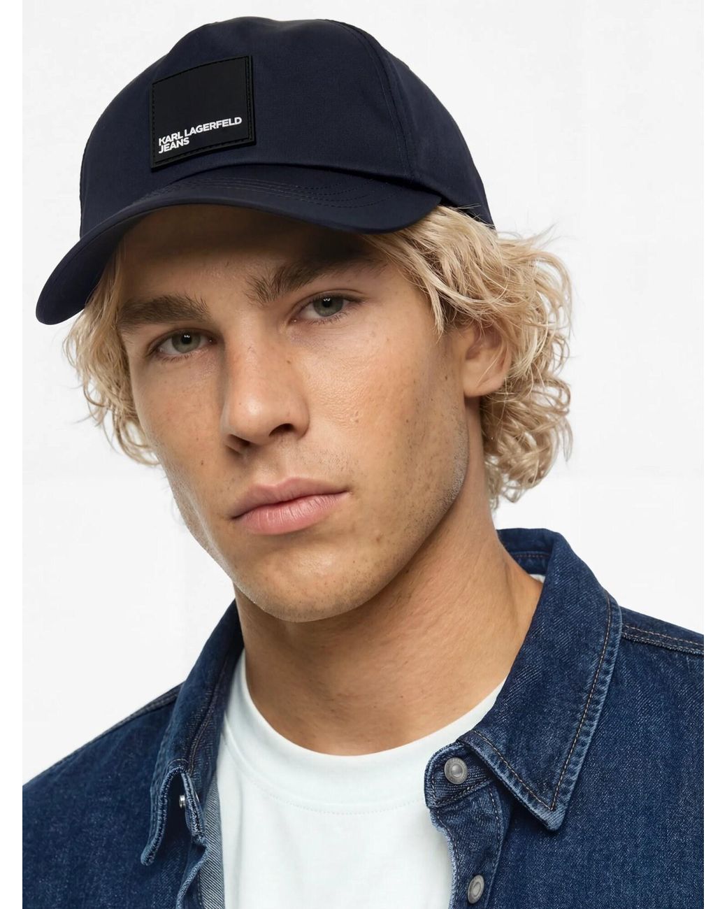 Karl Lagerfeld Cap in Blue für Herren